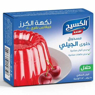 الكسيح جيلي حيواني بنكهة الكرز 80 غرام