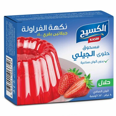 الكسيح جيلي حيواني بنكهة الفراولة 80 غرام