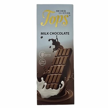 Tops Bar White Chocolate 100 Gram