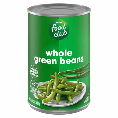 Food Club Whole Green Beans 411 Gram