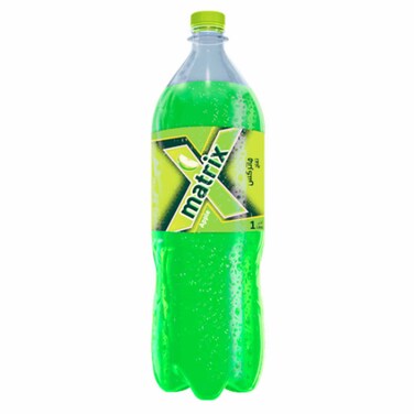 Matrix Carbonated Apple Flavoured Soft Drink 1 Liter