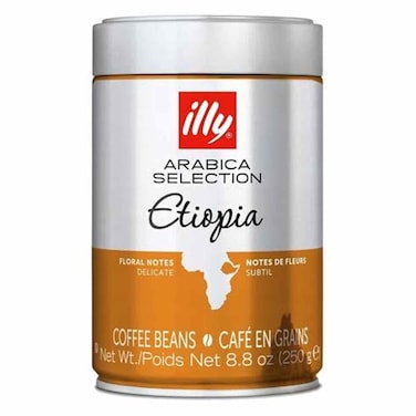 Illy Coffee Beans Ethiopia Medium Roast 250 Gram