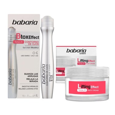 Babaria Botox Eye Cream Total Lift 15 Ml + Babaria Botox Efect Face Cream Total Lift 50 Ml
