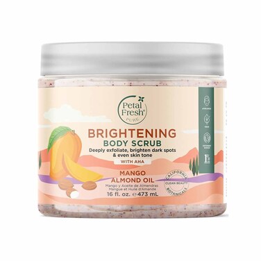 Petal Fresh Body Scrub Mango And Almond Oil 237 Ml