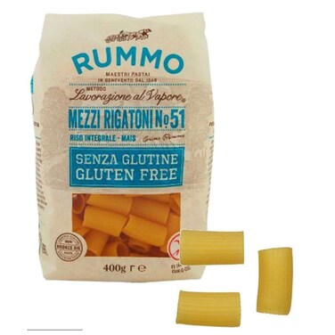 Rummo Gluten Free Rigatoni 400 Gram