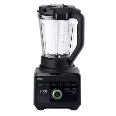 براون خلاط JB9040BK مع إبريق تريتان مثلث الشكل فريد من نوعه و10 سرعات شفرة حادة 1600 واط لون أسود