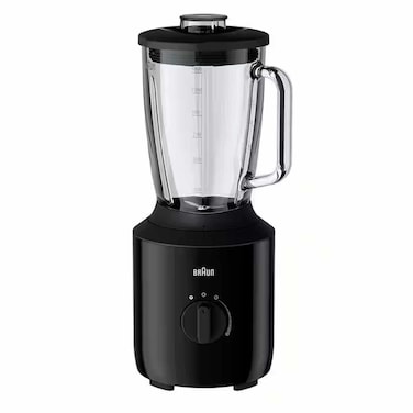 براون JB3150BK خلاط بقوة 800 واط وسرعات متغيرة سعة 1.5 لتر لون أسود