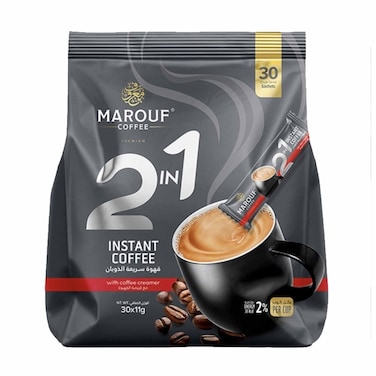 Marouf  2 In 1 Instant Coffee 11 Gram 30 Sachets