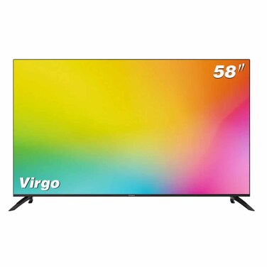 جي جارد شاشة سمارت ليد مقاس 58 بوصة جوجل تي في بدقة 4K موديل GG-58 CG Virgo
