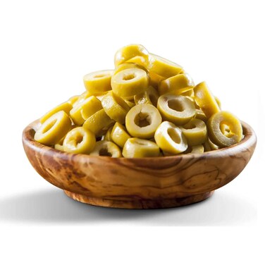 Plain Green Olive Salad with Oil