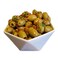 Green Olive Salad with Chili Oil