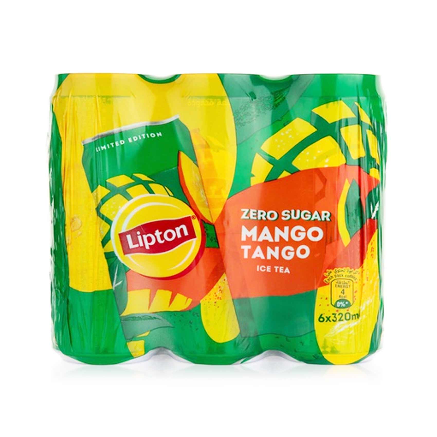 Lipton Ice Tea Mango Tango Zero Sugar 320 Ml 6 Pieces product thumbnail 2