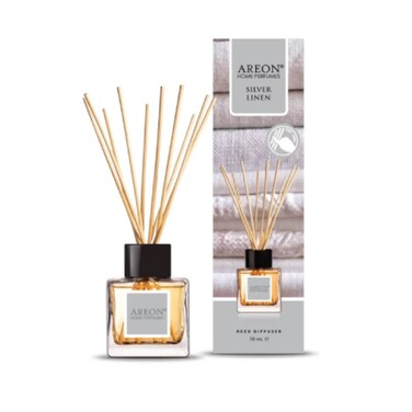 Areon Air Freshener Sticks 50 Ml Silver Linen
