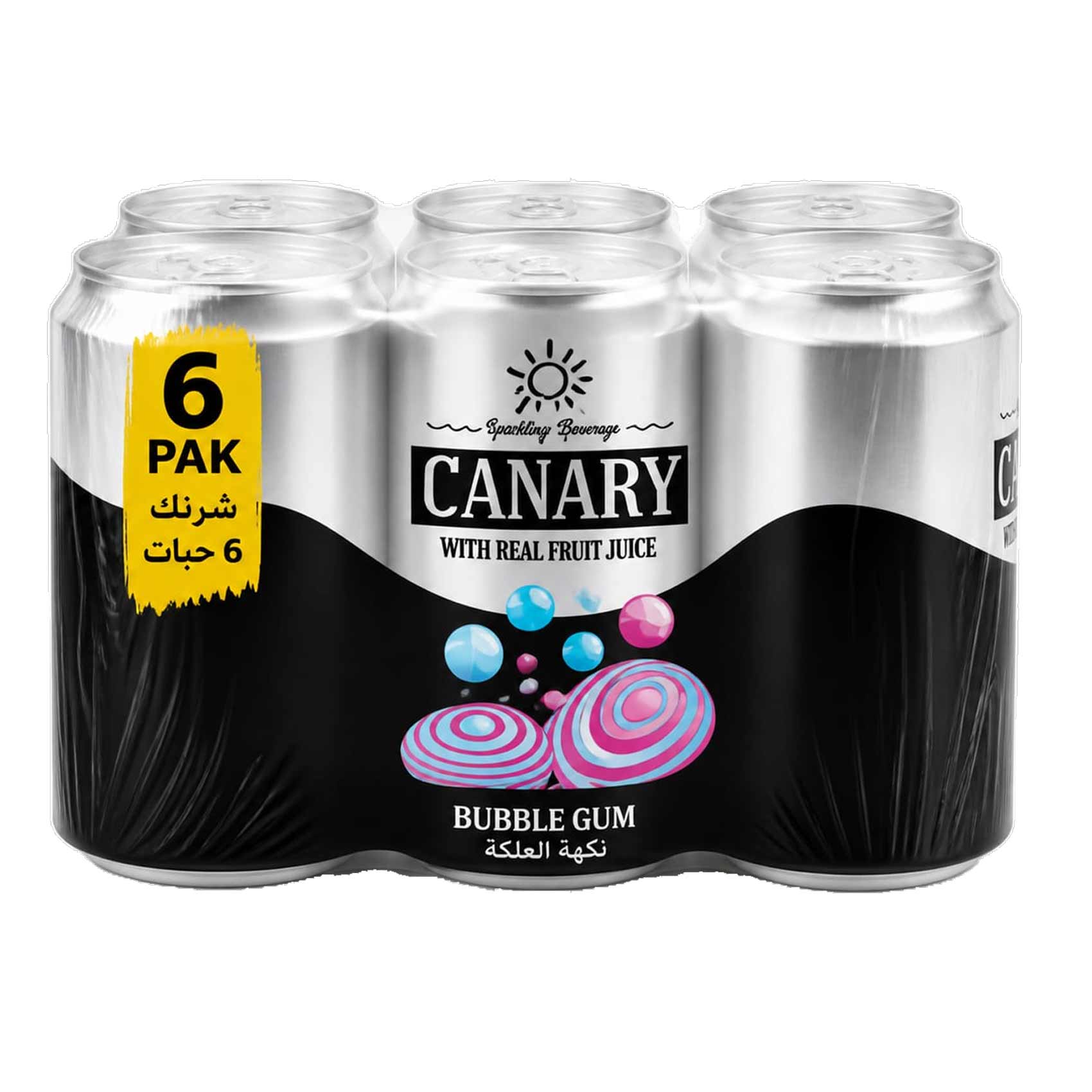 Canary Soft Drink Gum Flavor 330 Ml 6 Pieces product thumbnail 2