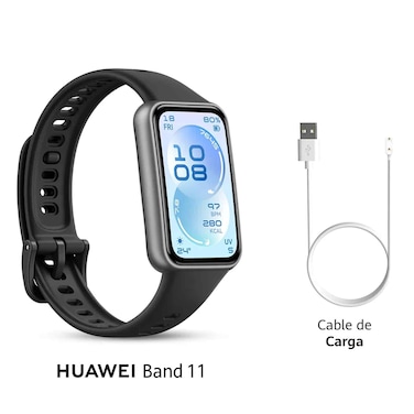 HUAWEI Band 11 Health and Fitness Tracker, Smart Watch, 24/7 Health Intelligence, HRV, Sleep Tracking, Stress Monitor, Emotional Wellbeing, Ultra-Slim, iOS &amp; Android, Up to 14 Days Battery Life, Black