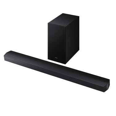 سامسونج مكبر صوت من سلسلة B طراز HW-B750F مع مضخم صوت 5.1 بوصة لون أسود