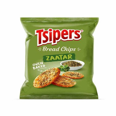 Tsipers Bread Chips Zaatar 14 Gram