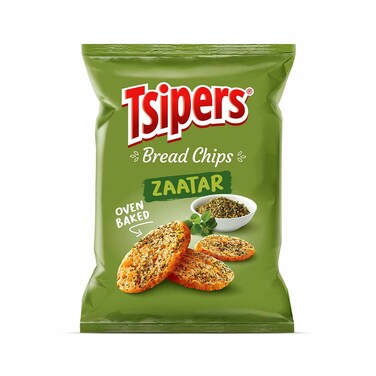 Tsipers Bread Chips Zaatar 35 Gram