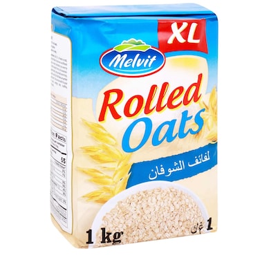 ميلفيت رقائق الشوفان الملفوفة 1 كغم
