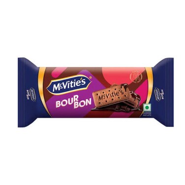 Mcvities Bourbon Sandwich Biscuits 100 Gram