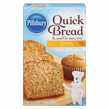 Pillsbury Banana Quick Bread And Muffin Mix 396 Gram