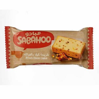 صباحو كيك شرائح فواكه 90 غرام