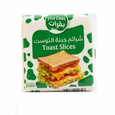 5 Caws Toast Cheese Slices 200 Gram