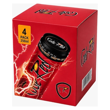 Code Red Energy Drink Classic 250 Ml 4 Pieces
