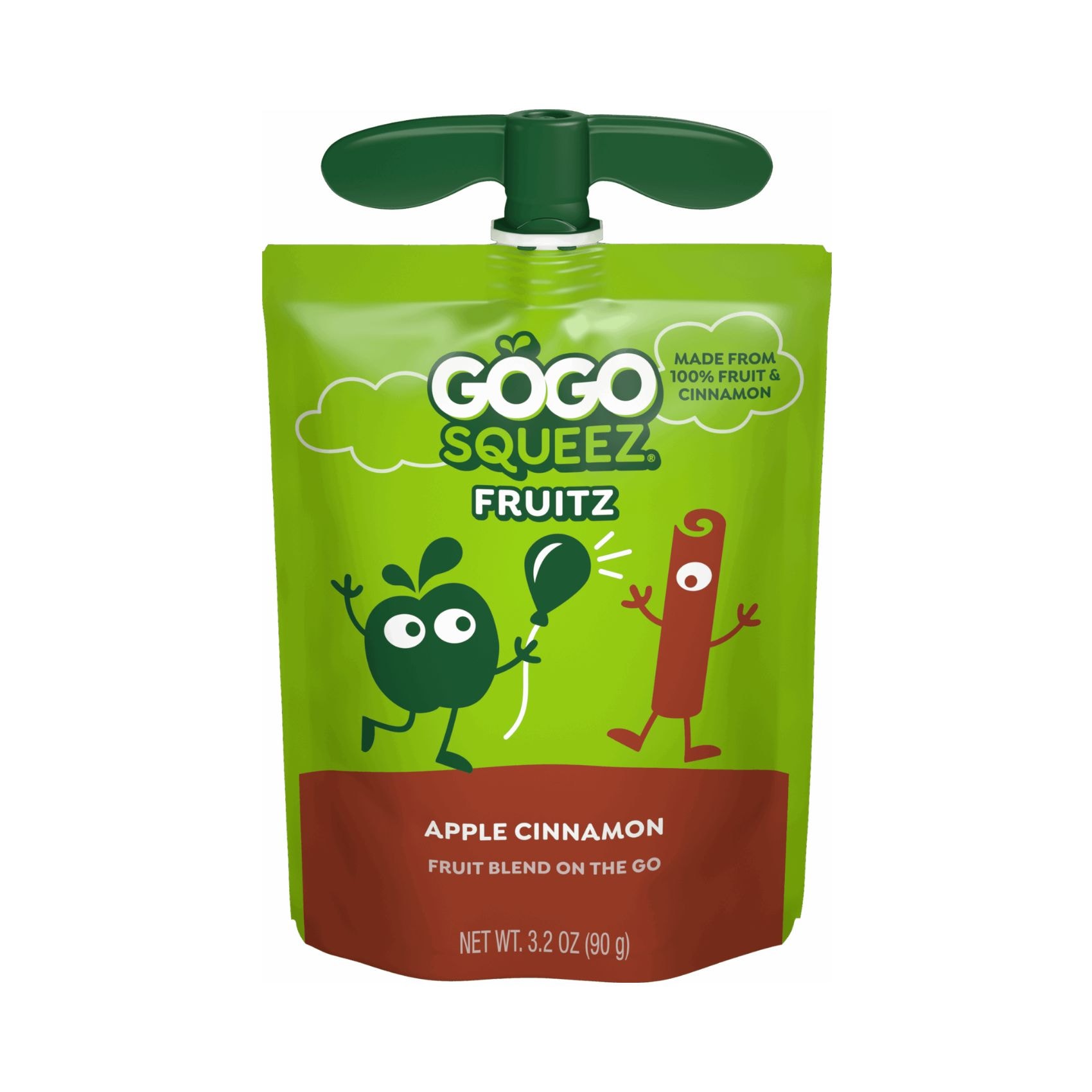 Buy Gogo Fruit Apple Cinnamon 90 Gram Online | HyperMax Jordan