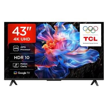  تي سي ال تلفزيون 43 بوصة ذكي فور كي 43V6C
