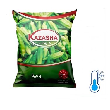 Kazasha Frozen Fine Okra 350 Gram