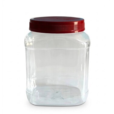 Square Plastic Jar 8 Liter