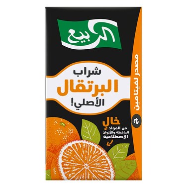 Al Rabie Orange Drink 125 Ml 6 Pieces