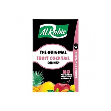 Al Rabie Cocktail Drink 125 Ml 6 Pieces