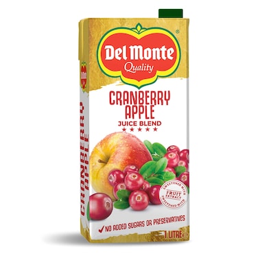 Del Monte Cranberry Apple 1L
