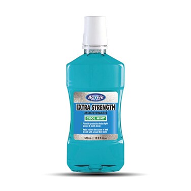 Active Anti-Cavity Mouthwash Cool Mint 500Ml