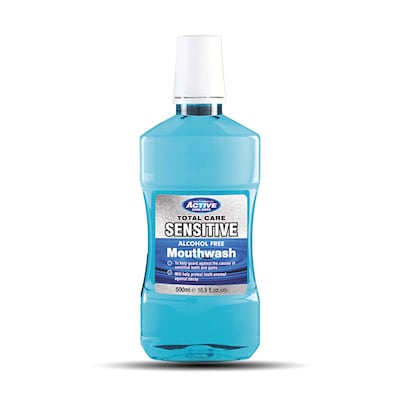 Active Mouthwash Sensitive Total Care 500Ml