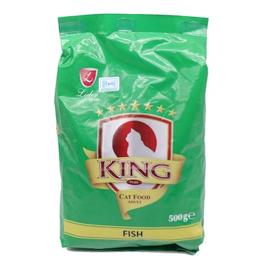 King Adult Cat Food Fish 500G