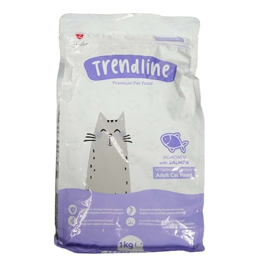 Trendline Salmon Adult Cat Food 1Kg