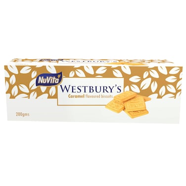 NuVita Westbury39S Caramel Biscuits 200g