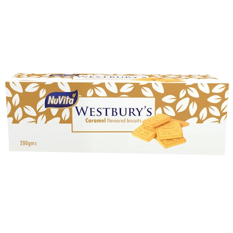 NuVita Westbury39S Caramel Biscuits 200g