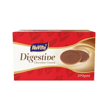 NuVita Digestive Chocolate Coated Biscuits 200G