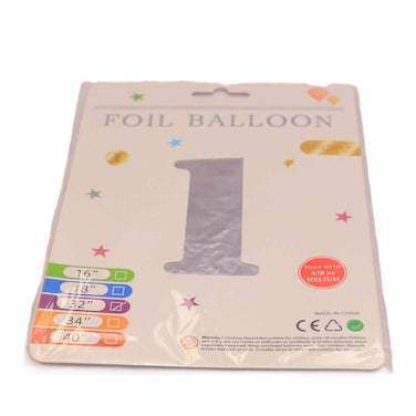 Pecker Birthday Foil No. Baloon 1