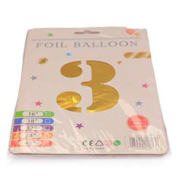PECKER BIRTHDAY FOIL NO. BALOON 3