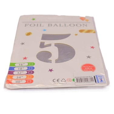 Pecker Birthday Foil No. Baloon 5
