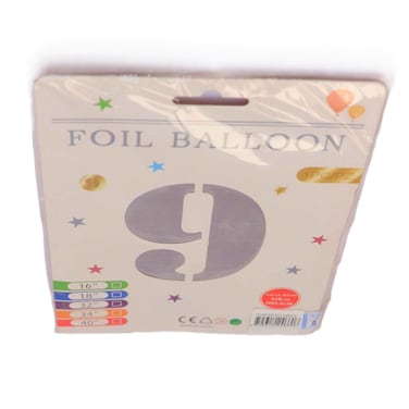 PECKER BIRTHDAY FOIL NO. BALOON 9