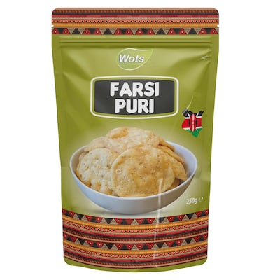 C&R Wots Spicy Puri Snacks 250g