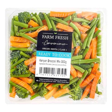 Farm Fresh Kenyan Broccoli Mix 300g