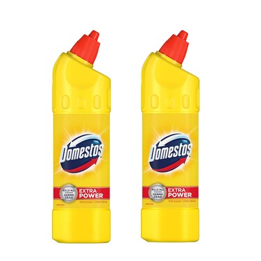 Domestos Multipurpose Thick Bleach Banded Citrus Toilet Cleaner 500Ml X Pack Of 2