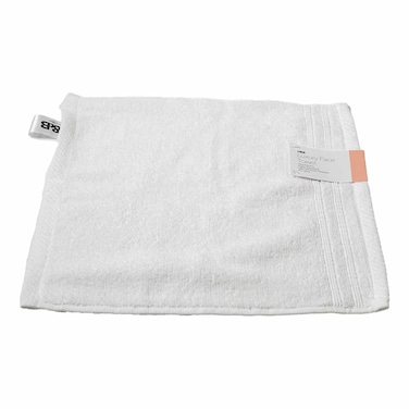 H&amp;B Luxury Face Towel Snow White